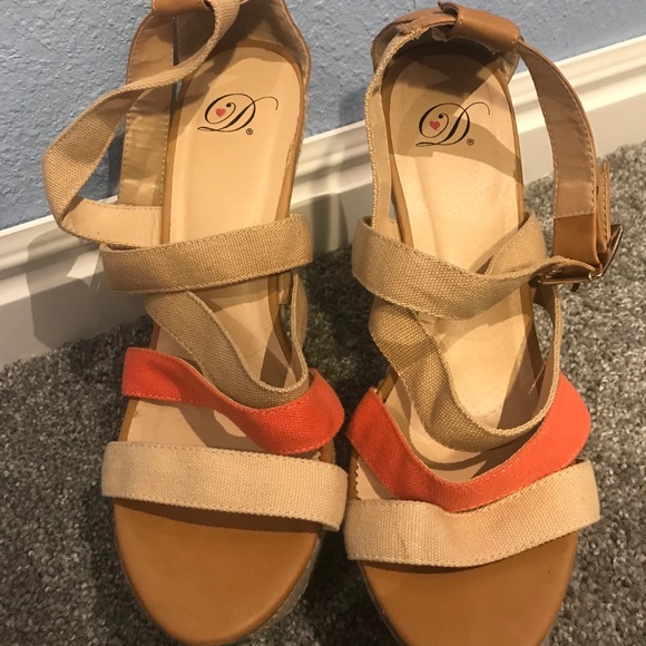 High heel strapped Muti color - Picture 2 of 5